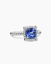 Royal Tanzanite Pavé Ring