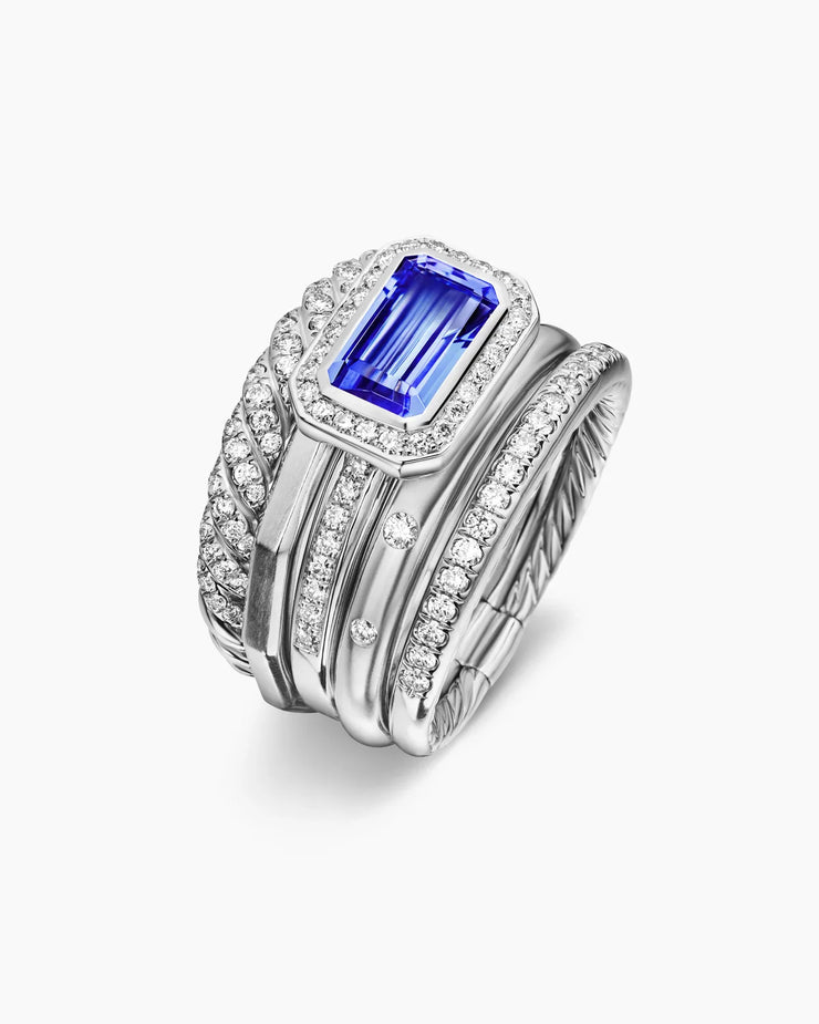 Royal Tanzanite Stack Ring